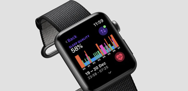 新款Apple Watch再进化，无需依靠第三方APP也能实现睡眠监测