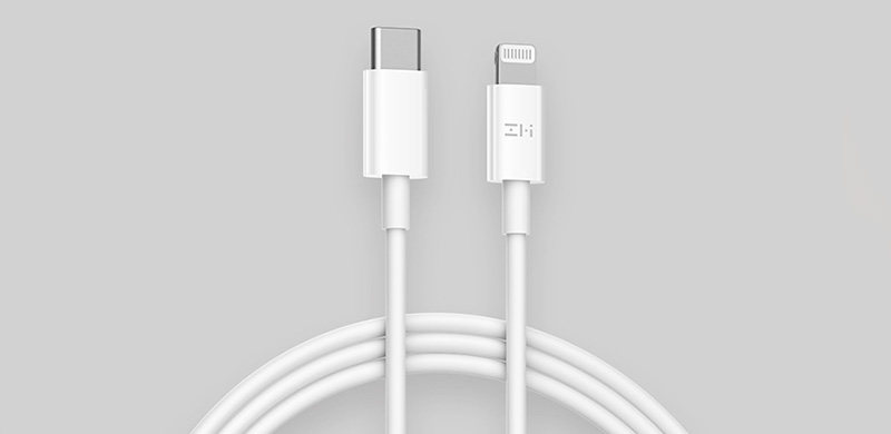 紫米MFi认证USB-C转Lightning线开卖，目前最便宜iPhone PD快充线