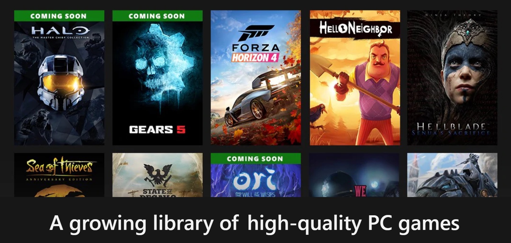 xbox game pass ultimate library