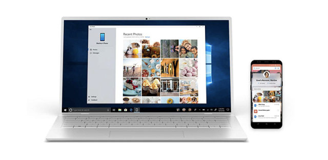 Windows 10“你的手机”功能更完善，支持Android手机通知推送