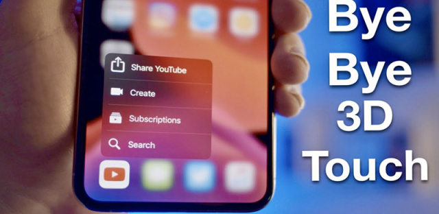 2019新iPhone或将取消3D Touch，iOS13为经典功能画上句号