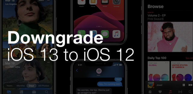 iOS13怎么降级iOS12？保留数据降级方法（附iOS12.4.1固件下载）