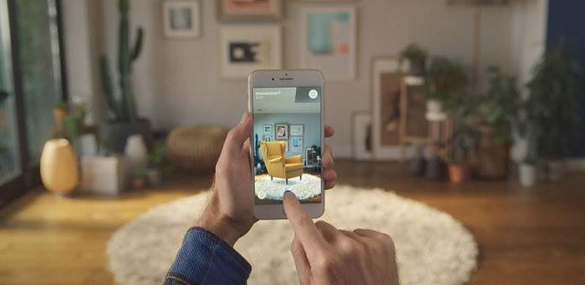 宜家更新IKEA Place应用：引入AR技术，在家直观预览家具