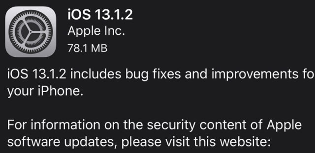 史无前例，11天4个iOS版本！iOS13.1.2到底又更新了什么