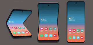 三星Galaxy Fold2真机曝光,采用类似Moto Razr的对折方案