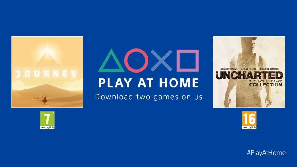 索尼为抗疫出力，推出“Play At Home”活动免费赠送游戏