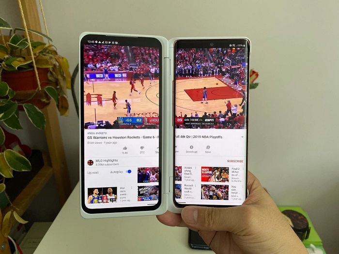 LG Wing双屏手机视频曝光：90度旋转屏幕，视觉效果惊艳