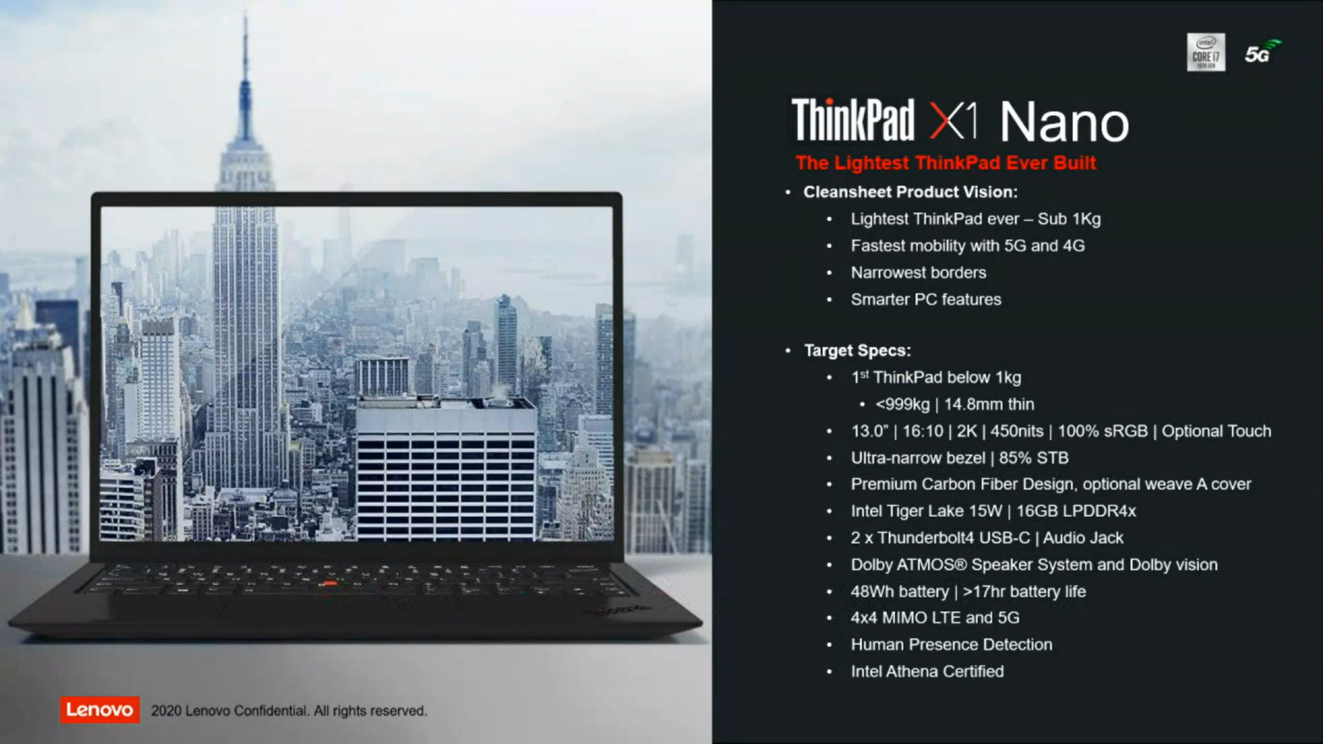 ThinkPad X1 Nano特色