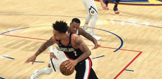《NBA 2K21》PS5实机画面与PS4对比,细节表现更出色