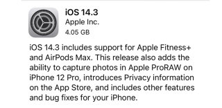 iOS14.3更新了什么?正式版更新内容大全