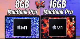 M1版MacBook Pro 8GB够用吗,买8GB还是16GB?