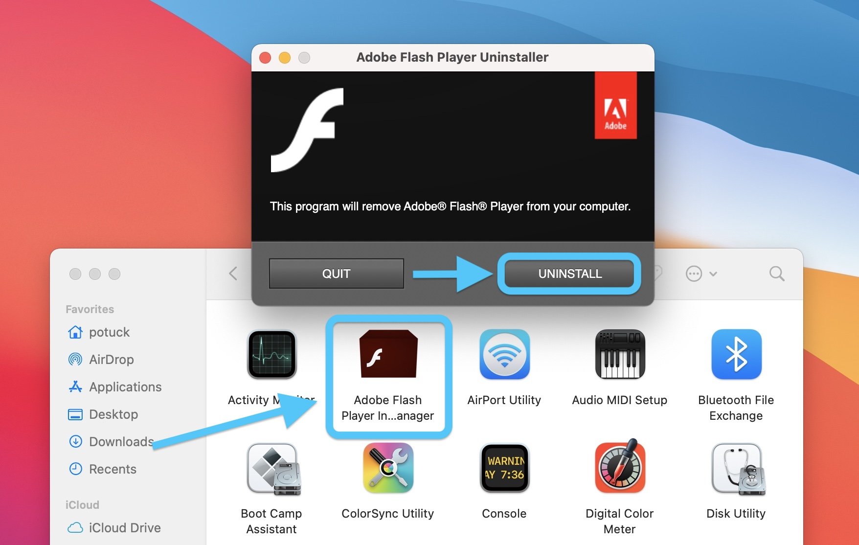  macOS 彻底删除 Flash 的方法