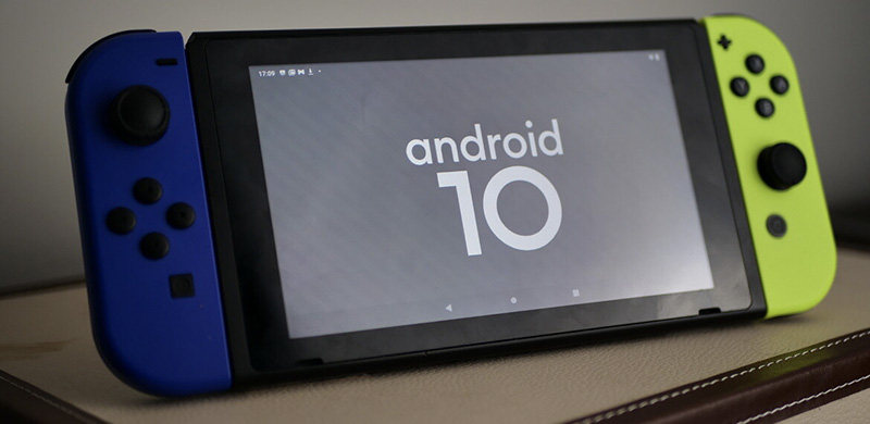 破解版Switch可玩性再提升，开发者成功移植Android 10
